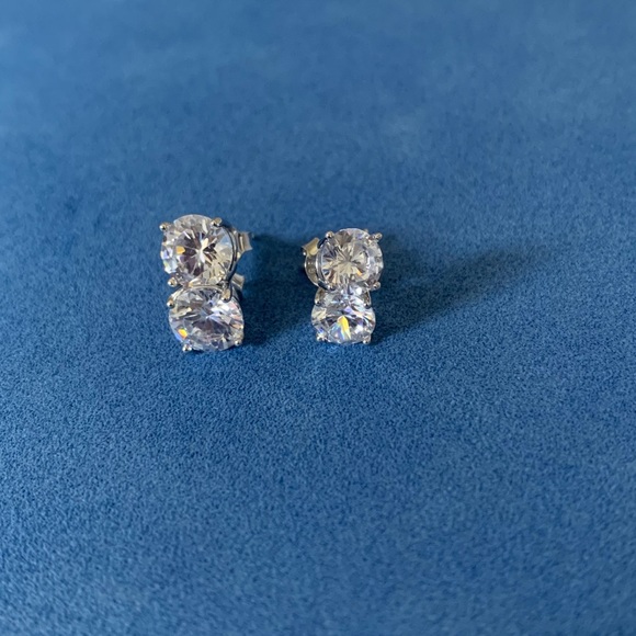 NWOT Sterling Silver Stud Earrings - Picture 3 of 6